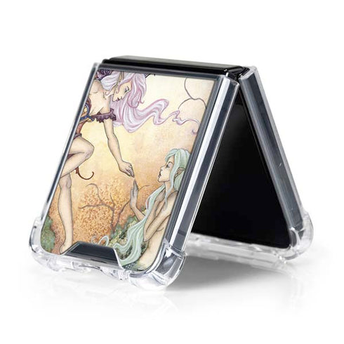The Introduction by Amy Brown Galaxy Z Flip5 5G Clear Case