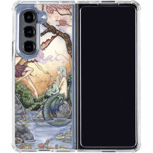 The Introduction by Amy Brown Galaxy Z Fold5 5G Clear Case