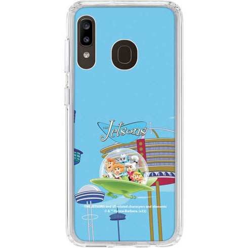 The Jetsons The Jetsons Galaxy A20 Clear Case
