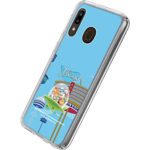 The Jetsons The Jetsons Galaxy A20 Clear Case
