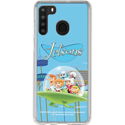 The Jetsons The Jetsons Galaxy A21 Clear Case