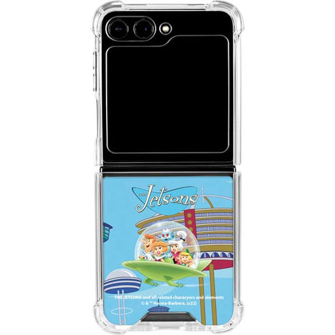 The Jetsons The Jetsons Galaxy Z Flip5 5G Clear Case