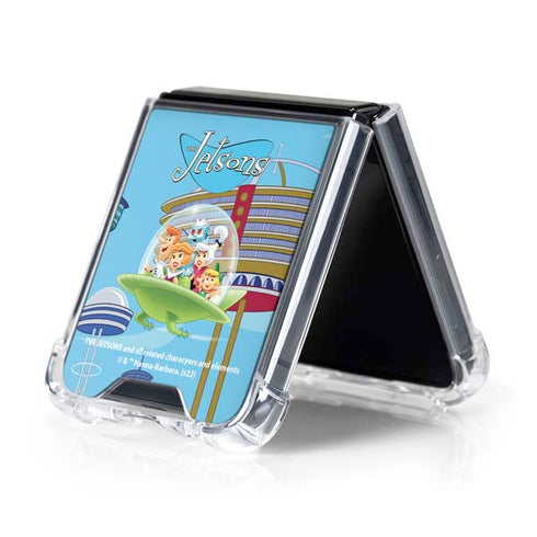 The Jetsons The Jetsons Galaxy Z Flip5 5G Clear Case