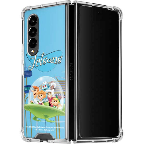 The Jetsons The Jetsons Galaxy Z Fold4 5G Clear Case