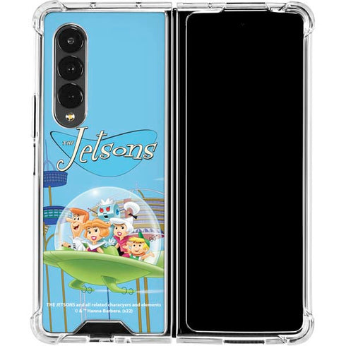 The Jetsons The Jetsons Galaxy Z Fold4 5G Clear Case
