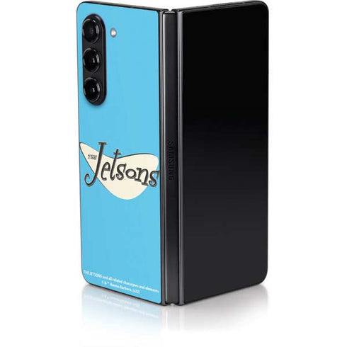 The Jetsons The Jetsons Logo Galaxy Z Fold5 5G Skin