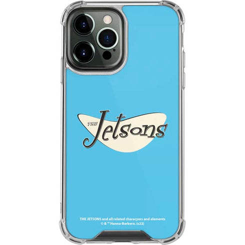 The Jetsons The Jetsons Logo iPhone 14 Pro Max Clear Case