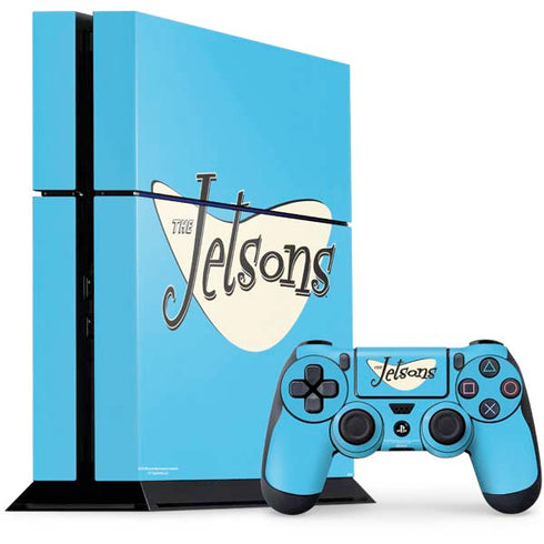 The Jetsons The Jetsons Logo PS4 Console and Controller Bundle Skin