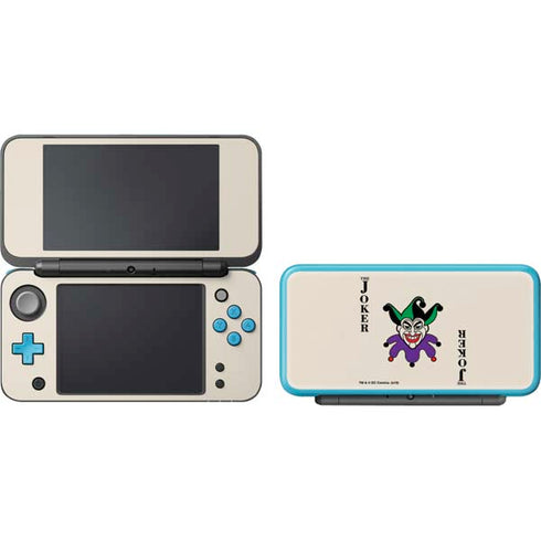DC Comics The Joker Calling Card Nintendo 2DS XL (2017) Skin