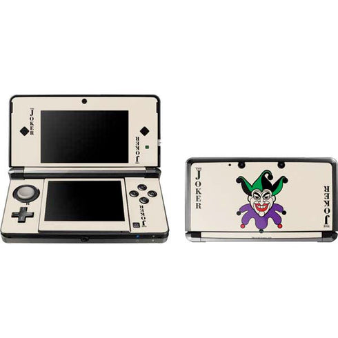 DC Comics The Joker Calling Card 3DS (2011) Skin