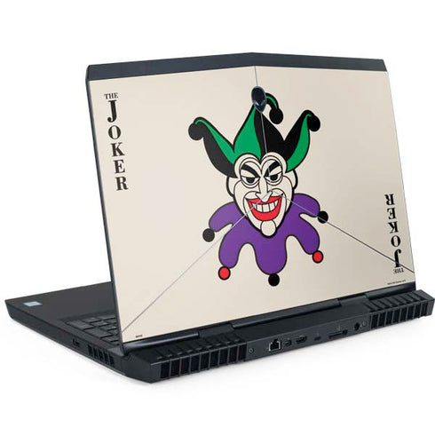 DC Comics The Joker Calling Card Dell Alienware Skin