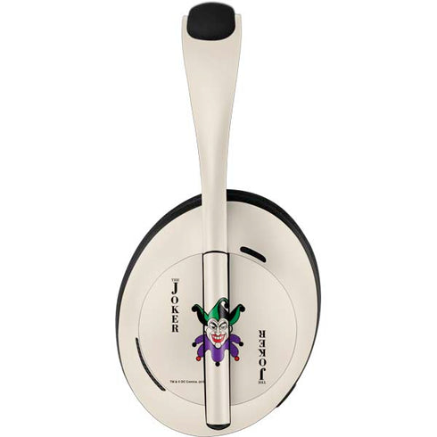 DC Comics The Joker Calling Card Bose Noise Cancelling Headphones 700 Skin