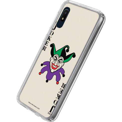 DC Comics The Joker Calling Card Galaxy A10e Clear Case