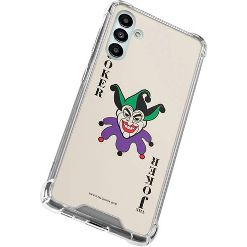 DC Comics The Joker Calling Card Galaxy A13 5G Clear Case