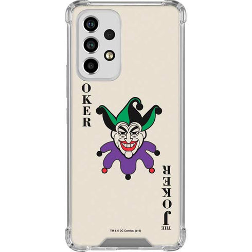 DC Comics The Joker Calling Card Galaxy A33 5G Clear Case