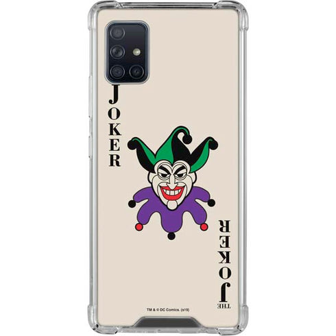 DC Comics The Joker Calling Card Galaxy A51 5G Clear Case