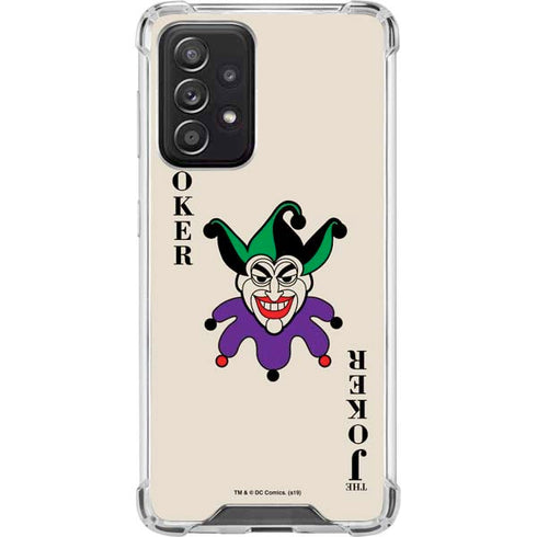 DC Comics The Joker Calling Card Galaxy A52 5G Clear Case