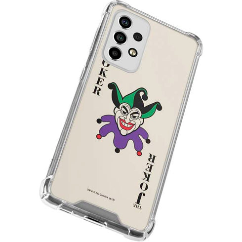 DC Comics The Joker Calling Card Galaxy A53 5G Clear Case