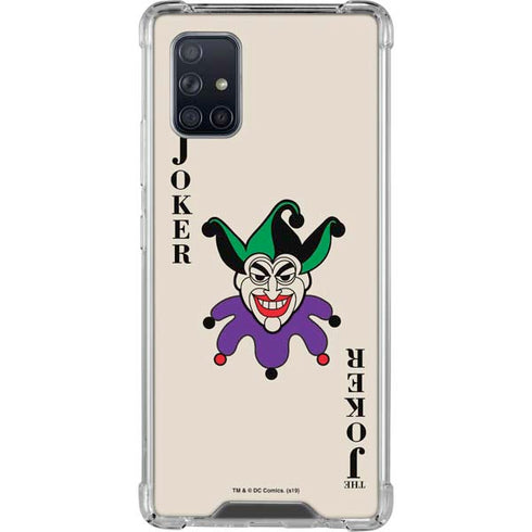 DC Comics The Joker Calling Card Galaxy A71 5G Clear Case