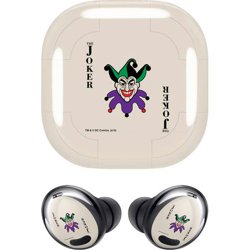 DC Comics The Joker Calling Card Galaxy Buds Pro Skin