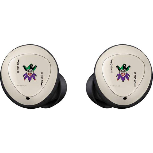 DC Comics The Joker Calling Card Galaxy Buds Skin