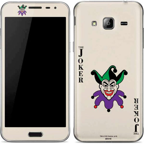 DC Comics The Joker Calling Card Galaxy J3 Skin