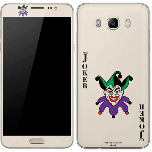 DC Comics The Joker Calling Card Galaxy J7 Skin