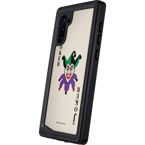 DC Comics The Joker Calling Card Galaxy Note 10 Waterproof Case