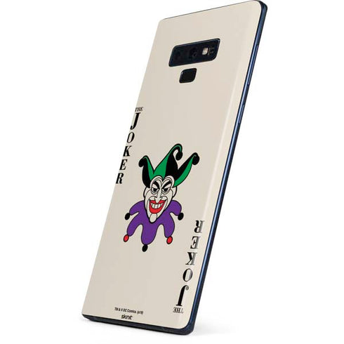 DC Comics The Joker Calling Card Galaxy Note 9 Skin