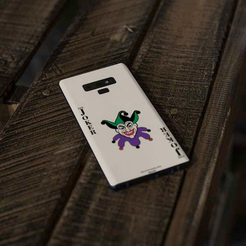 DC Comics The Joker Calling Card Galaxy Note 9 Skin