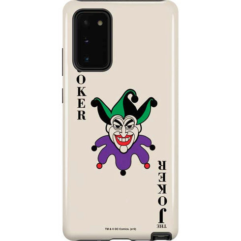 DC Comics The Joker Calling Card Galaxy Note20 5G Pro Case