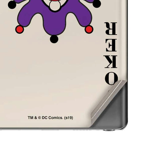 DC Comics The Joker Calling Card Galaxy Note20 5G Skin