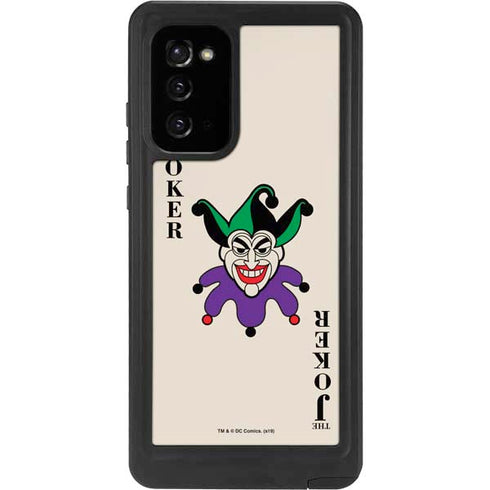 DC Comics The Joker Calling Card Galaxy Note20 5G Waterproof Case
