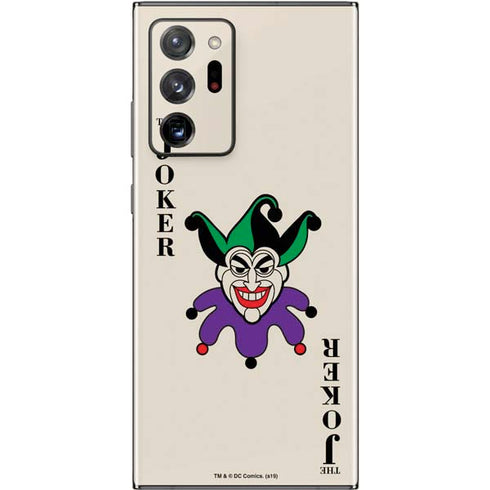 DC Comics The Joker Calling Card Galaxy Note20 Ultra 5G Skin