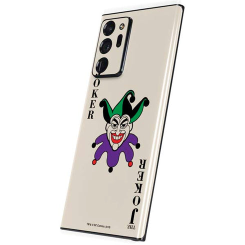 DC Comics The Joker Calling Card Galaxy Note20 Ultra 5G Skin