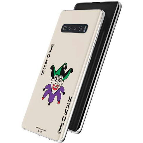 DC Comics The Joker Calling Card Galaxy S10 Skin