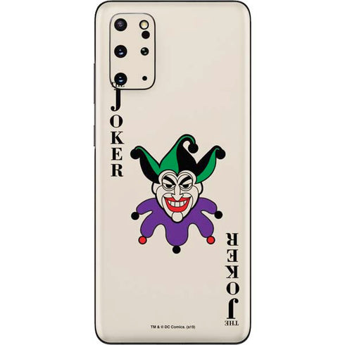 DC Comics The Joker Calling Card Galaxy S20 Plus Skin