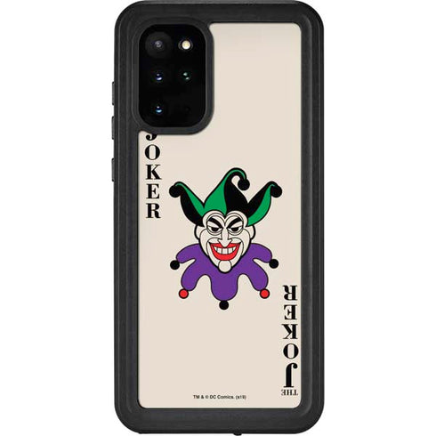 DC Comics The Joker Calling Card Galaxy S20 Plus Waterproof Case