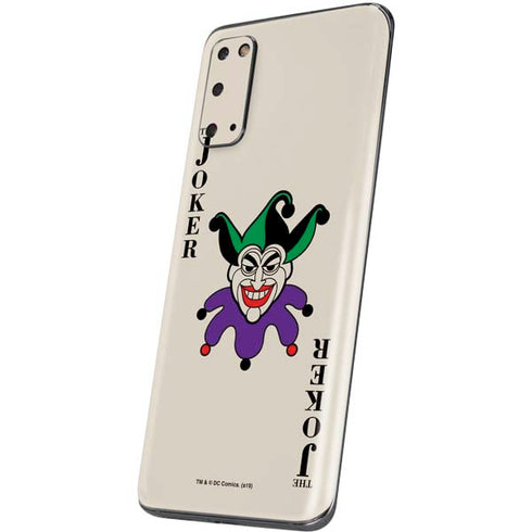 DC Comics The Joker Calling Card Galaxy S20 Skin