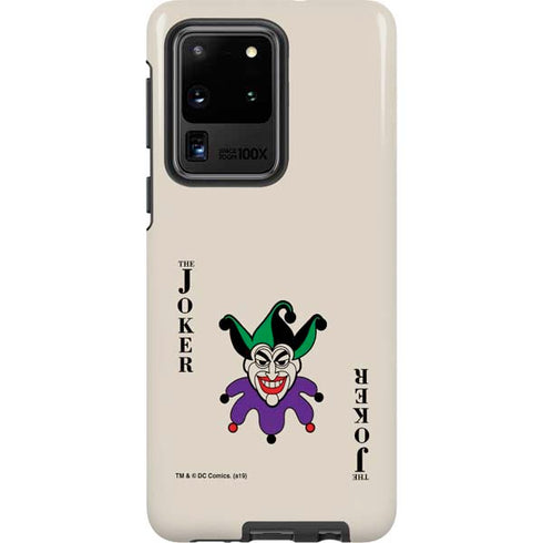 DC Comics The Joker Calling Card Galaxy S20 Ultra 5G Pro Case