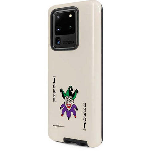 DC Comics The Joker Calling Card Galaxy S20 Ultra 5G Pro Case