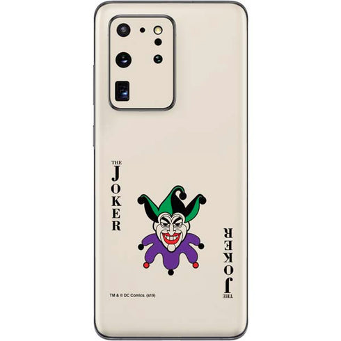 DC Comics The Joker Calling Card Galaxy S20 Ultra 5G Skin