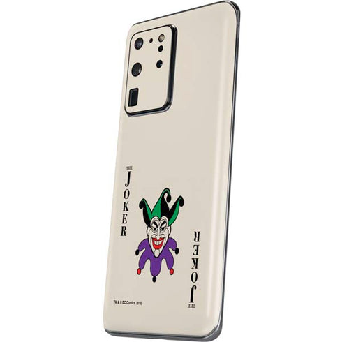 DC Comics The Joker Calling Card Galaxy S20 Ultra 5G Skin