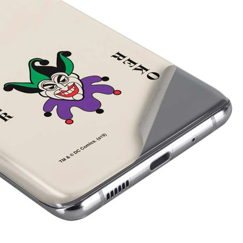 DC Comics The Joker Calling Card Galaxy S20 Ultra 5G Skin