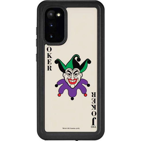 DC Comics The Joker Calling Card Galaxy S20 Waterproof Case