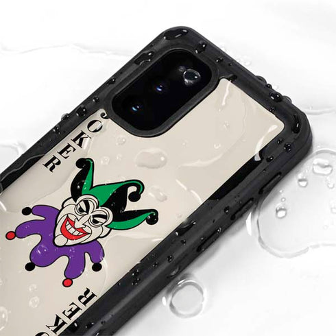 DC Comics The Joker Calling Card Galaxy S20 Waterproof Case