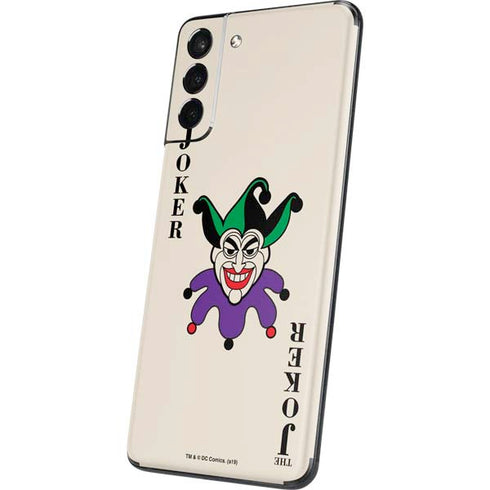 DC Comics The Joker Calling Card Galaxy S21 5G Skin