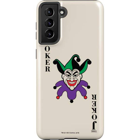 DC Comics The Joker Calling Card Galaxy S21 FE Pro Case