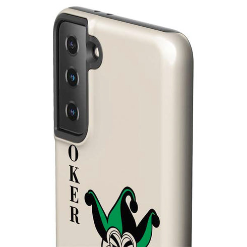 DC Comics The Joker Calling Card Galaxy S21 Plus 5G Pro Case