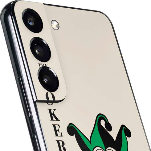 DC Comics The Joker Calling Card Galaxy S22 Plus Skin